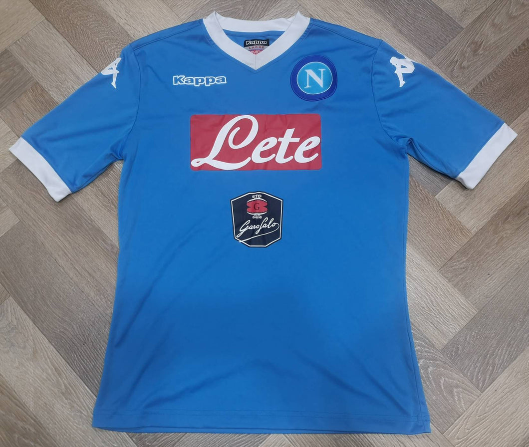 Jersey Napoli FC 2015-2016 home Kappa