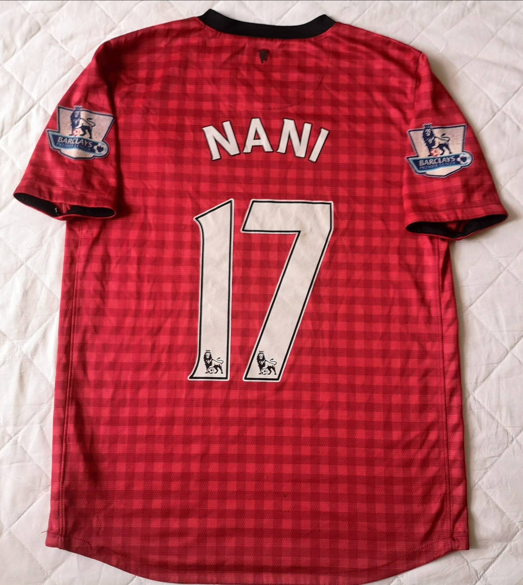 Jersey Nani #17 Manchester United 2012-2013 home