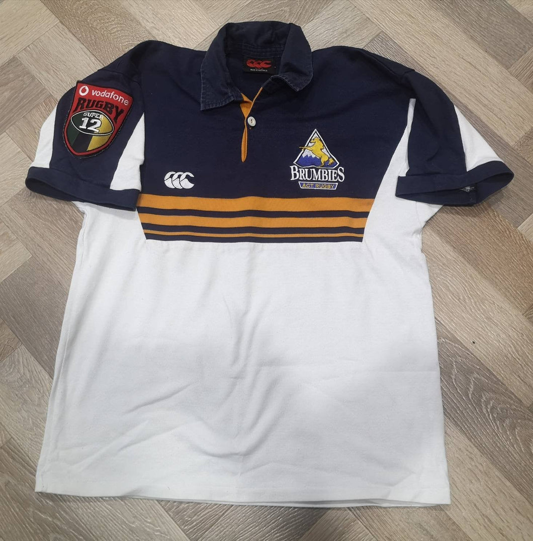 Jersey Rugby Brumbies 2001-2002 Canterbury Vintage