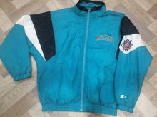 Load image into Gallery viewer, Track Jacket Miami Dolphins Vintage Starter
