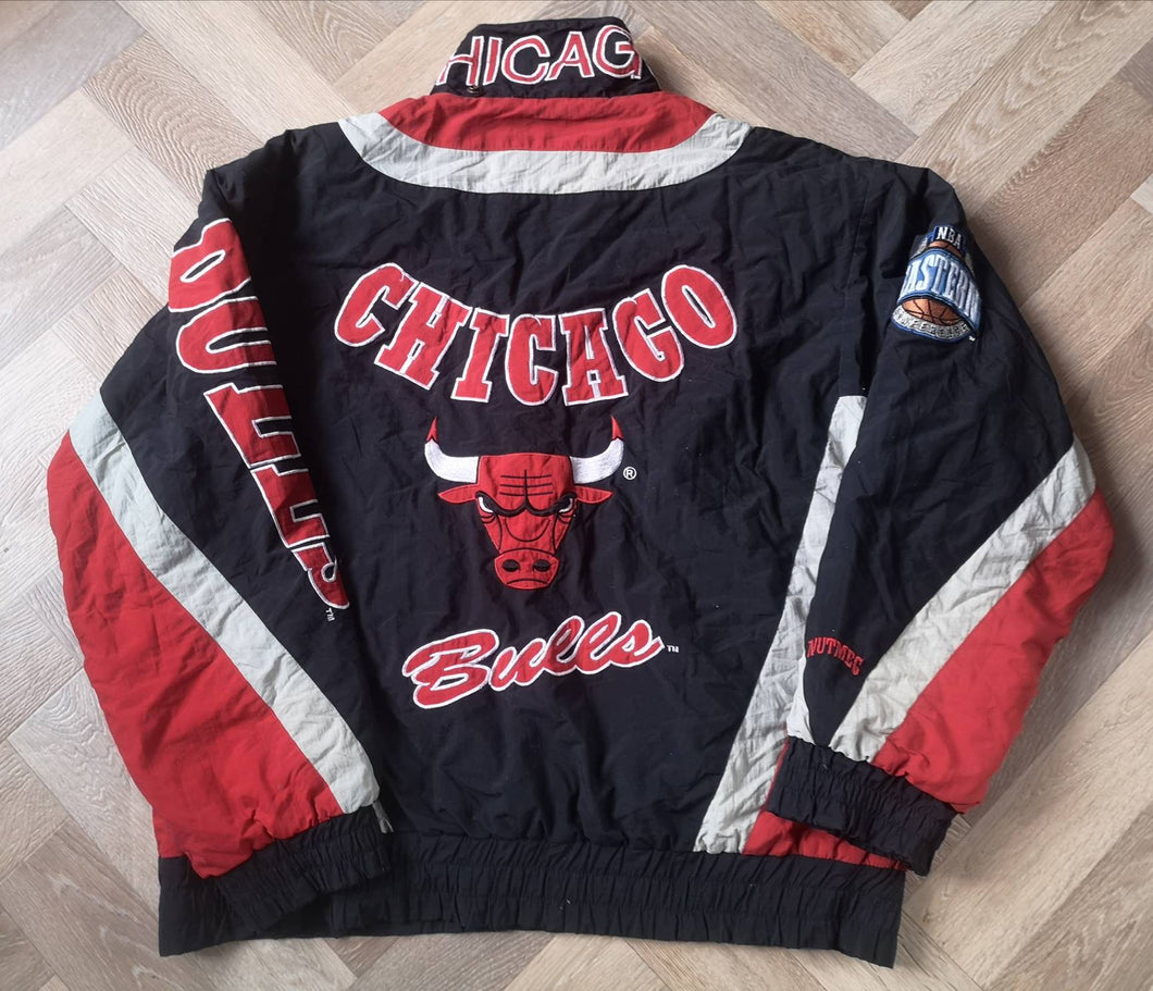 Jacket Chicago Bulls NBA Nutmeg 1990's Vintage