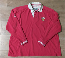 Load image into Gallery viewer, Vintage Wales Rugby 1990&#39;s Cotton Traders
