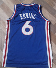 Load image into Gallery viewer, Jersey Dr J. Julius Erving #6 Philadelphia 76ers NBA Hardwood Classics Adidas
