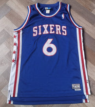 Load image into Gallery viewer, Jersey Dr J. Julius Erving #6 Philadelphia 76ers NBA Hardwood Classics Adidas
