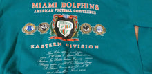 Load image into Gallery viewer, Authentic Vintage Sweatshirt Miami Dolphins NFL Nutmeg Mills 1990&#39;s
