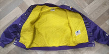 Load image into Gallery viewer, Rare authentic Bomber Los Angeles Lakers NBA 1980&#39;s Starter Vintage
