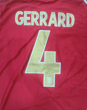 Load image into Gallery viewer, Jersey Gerrard #4 England 2007-2009 home Vintage
