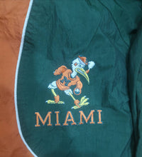 Load image into Gallery viewer, Vintage Track jacket Miami Hurricanes Pro Player 1990&#39;s
