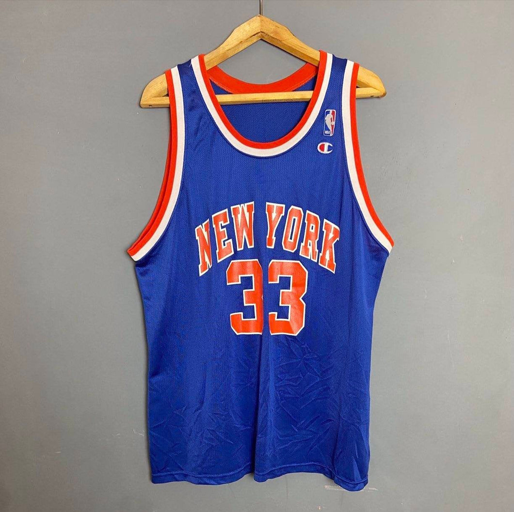 Jersey Patrick Ewing #33 New York Knicks NBA 1994-95 Vintage