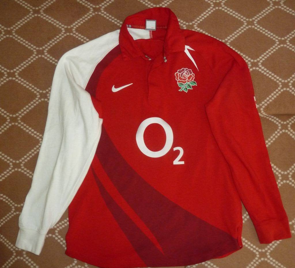 Jersey England Rugby 2007-2009 away Vintage